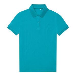 B&C Womens/Ladies My Eco Polo Shirt / Pop Turquoise